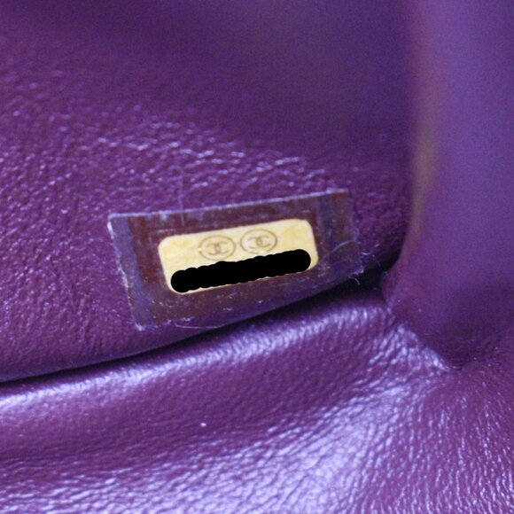 Chanel  Maxi Double Flap Leather Shoulder Bag Black - Picture 13 of 13